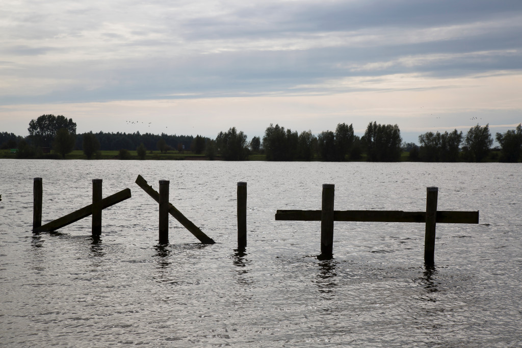 Dutch lake scene